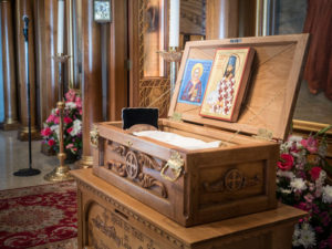 Veneration of the relics of St. Steven's Serbian Orthodox Cathedral, Alhambra, California #SerbianOrthodoxChurch, #Veneration,#Relics,#PatriarchIrinej,#SaintStevensChurch, #WesternAmericanDiocese,#PatriarchIrinej #SaintSebastian,#SaintSebastianOfSanFranciscoAndJackson,#Serbs